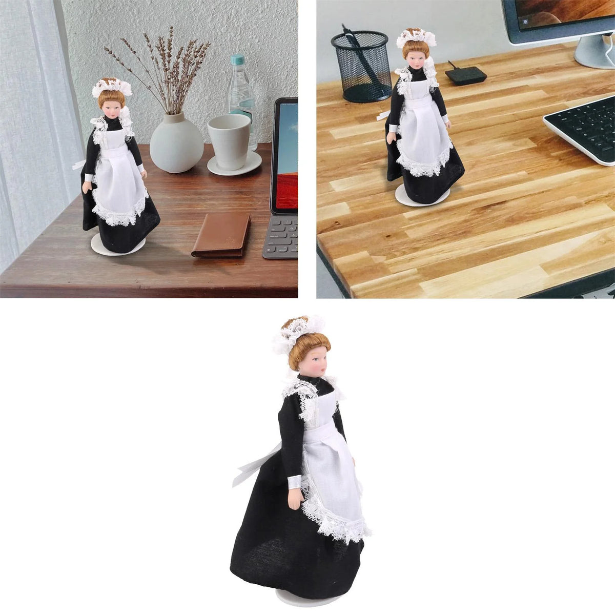 1:12 Scale Porcelain Maid Dollhouse Miniature K8624