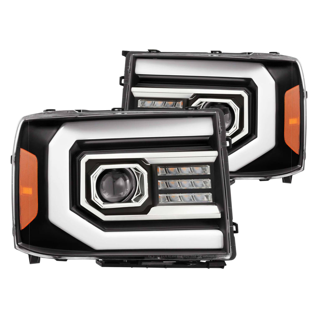 Projector Headlights Black D153