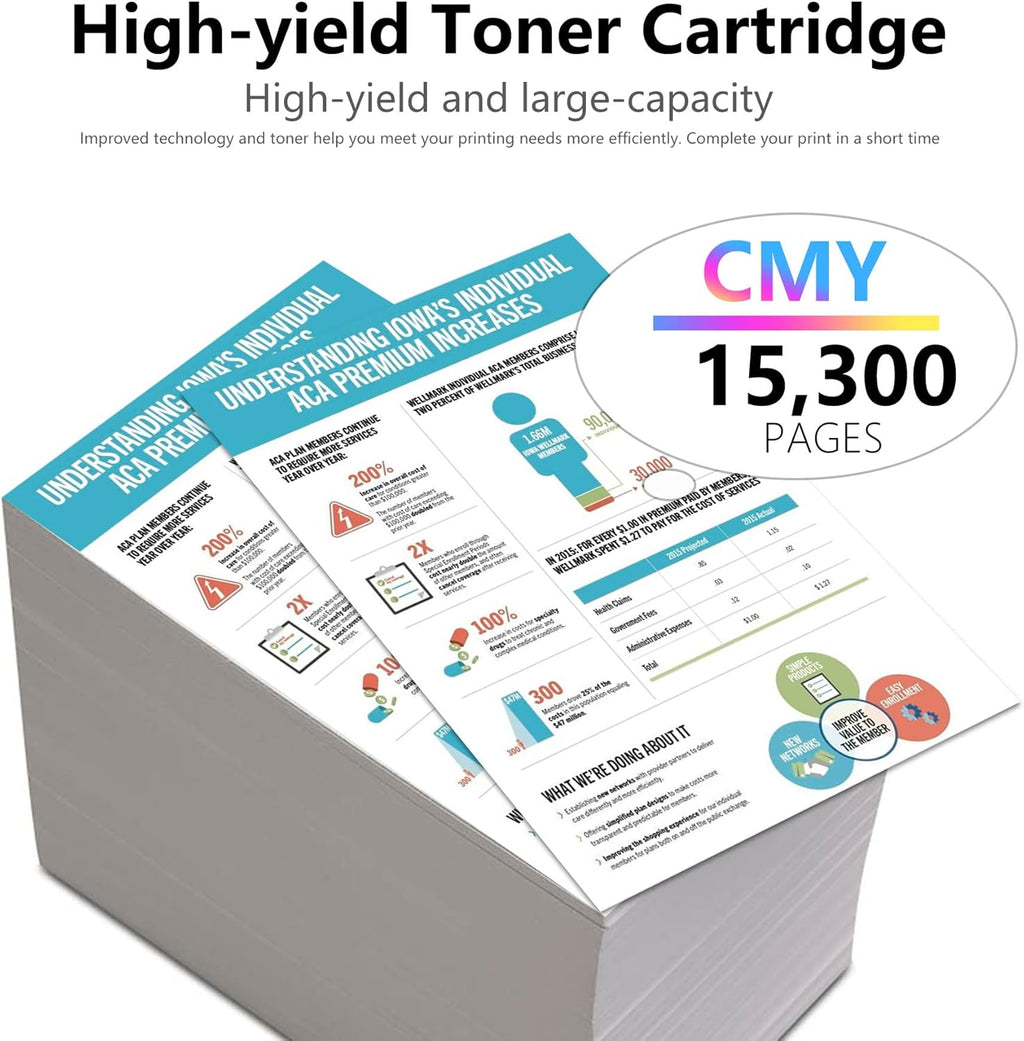 2-Cyan 650A Remanufactured Toner Cartridge for HP CP5525n M750n Printer P263