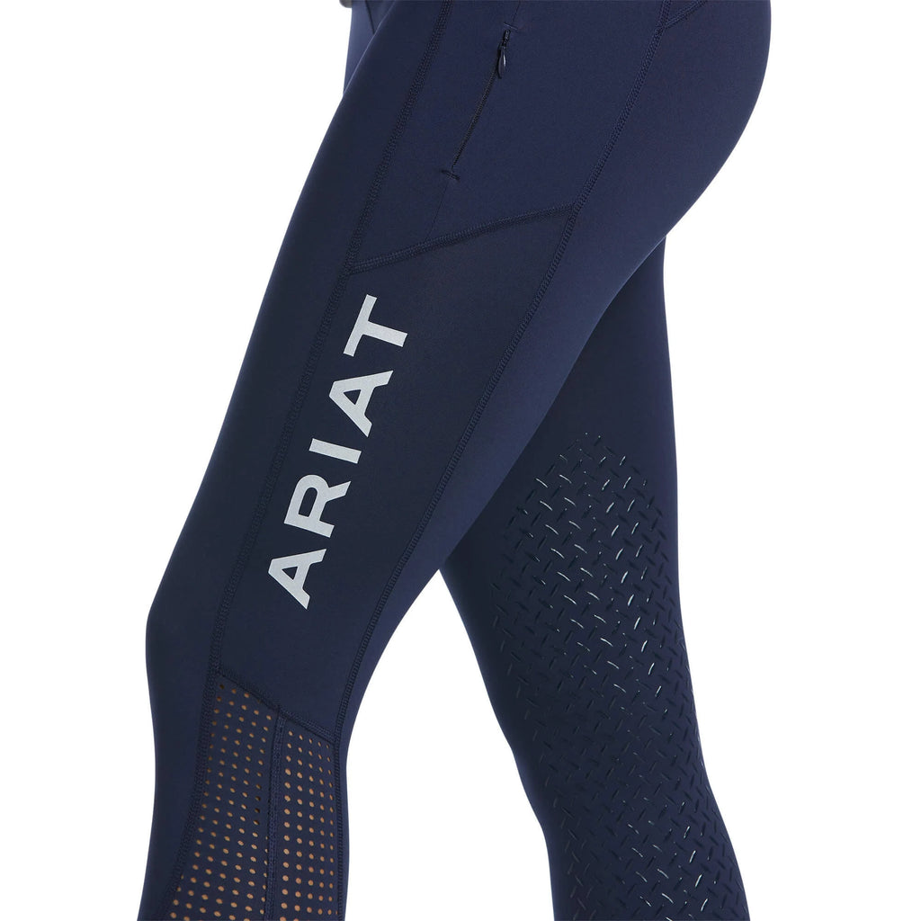 Navy Knee Patch Tight H2393