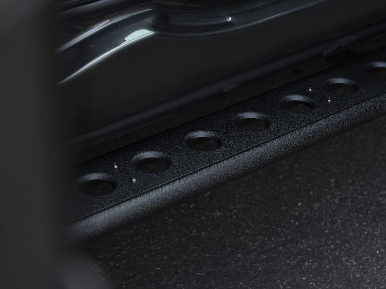 Textured Black Side Step Running Boards N55835