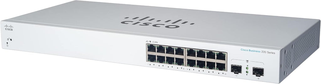 16 Port GE Smart Switch with PoE and 2x1G SFP V7177