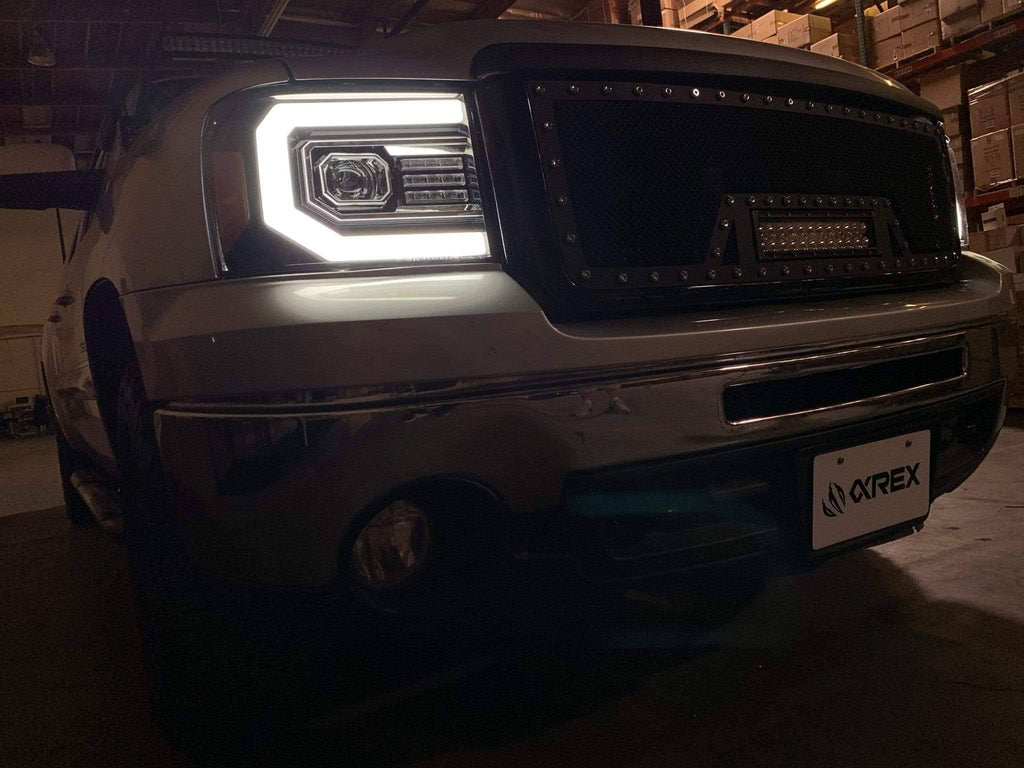 Projector Headlights Black D153