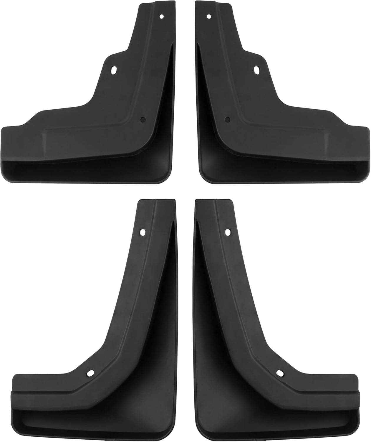Set of 4 Front and Rear Side Mud Flaps Splash Guards Q108855