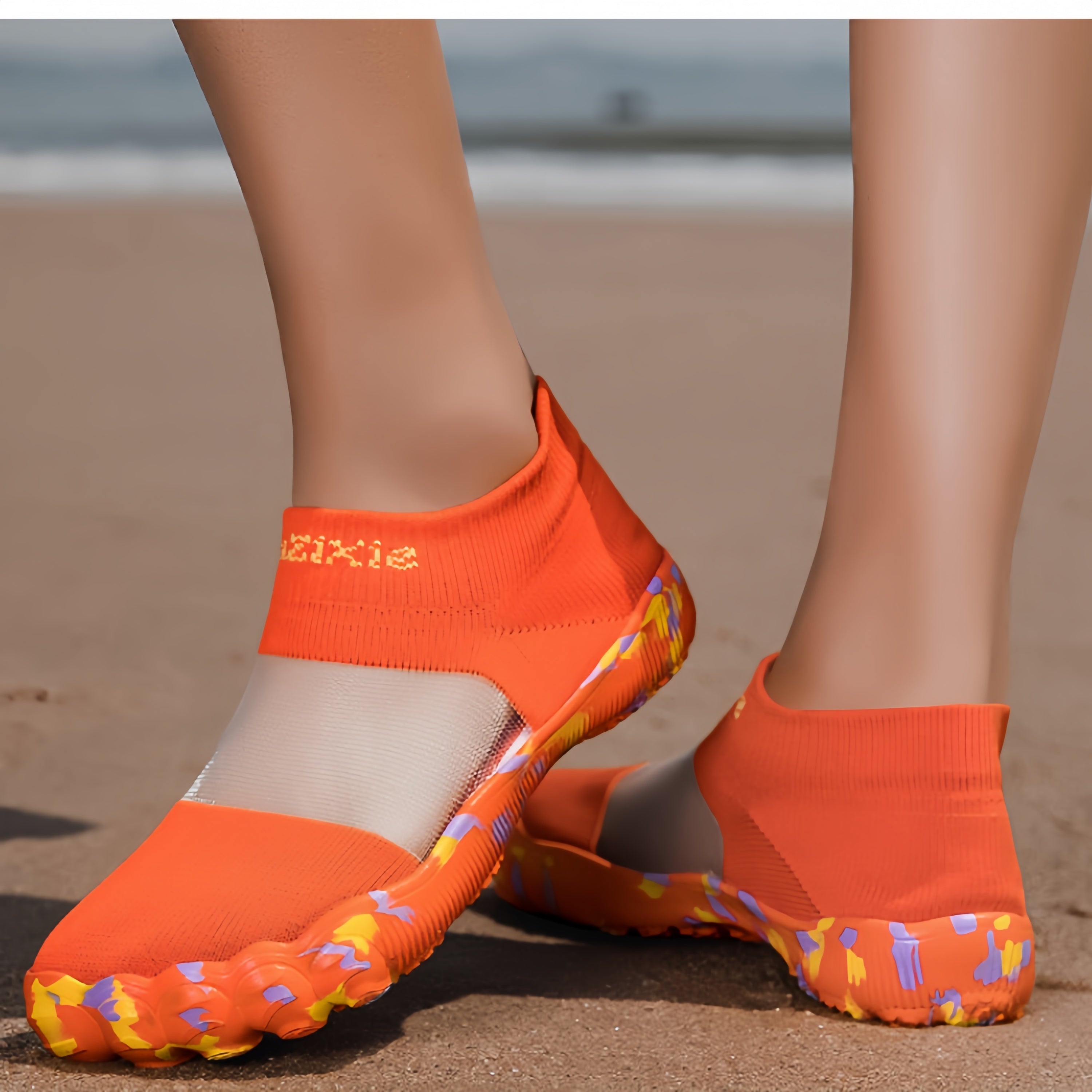 Women’s Breathable Mesh Water Shoes | Quick-Dry Non-Slip Aqua Socks for Beach, Yoga & Swimming