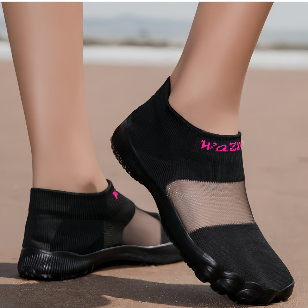 Women’s Breathable Mesh Water Shoes | Quick-Dry Non-Slip Aqua Socks for Beach, Yoga & Swimming