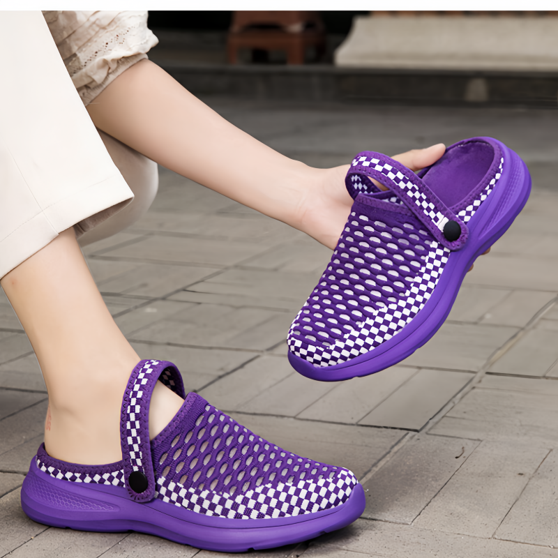 Breathable Knit Mesh Slip-On Walking Shoes – Lightweight Casual Summer Loafers
