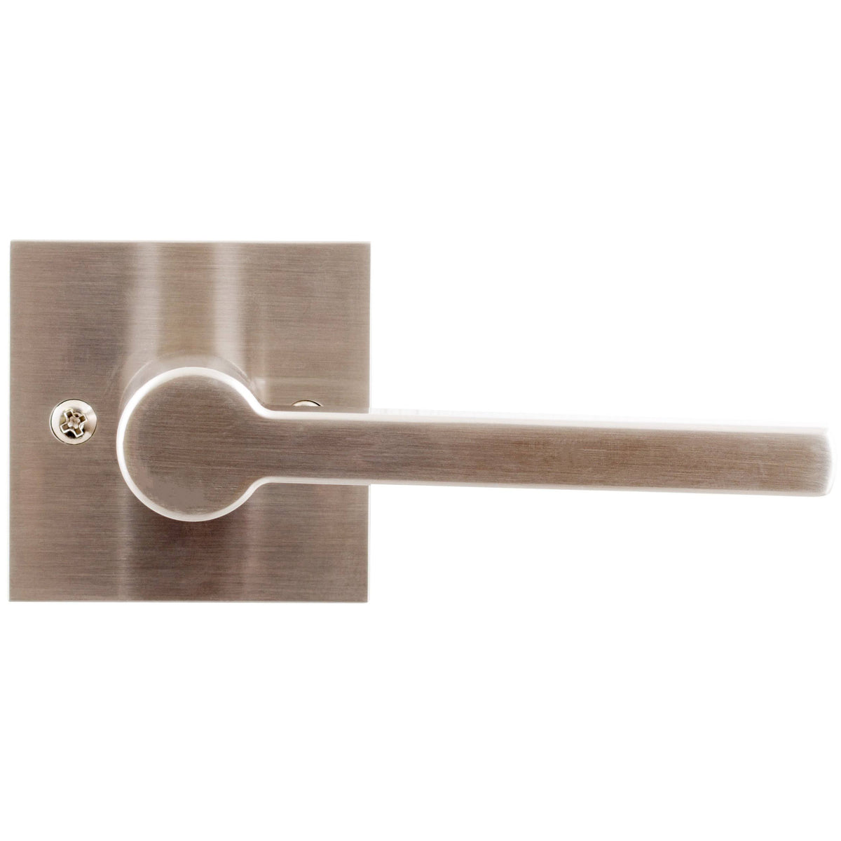 Satin Nickel Passage Door Lever N244621