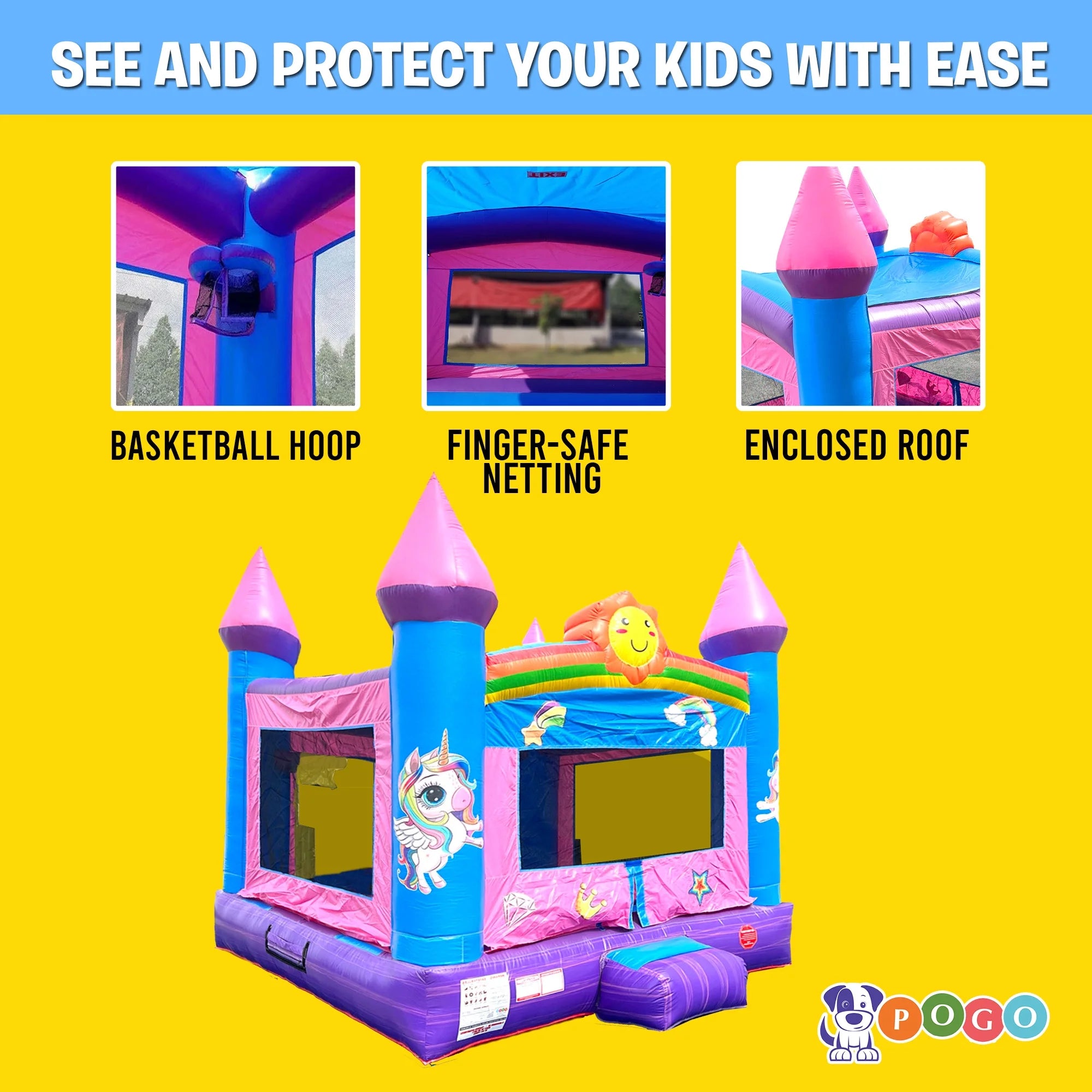 Inflatable Bounce House P4302