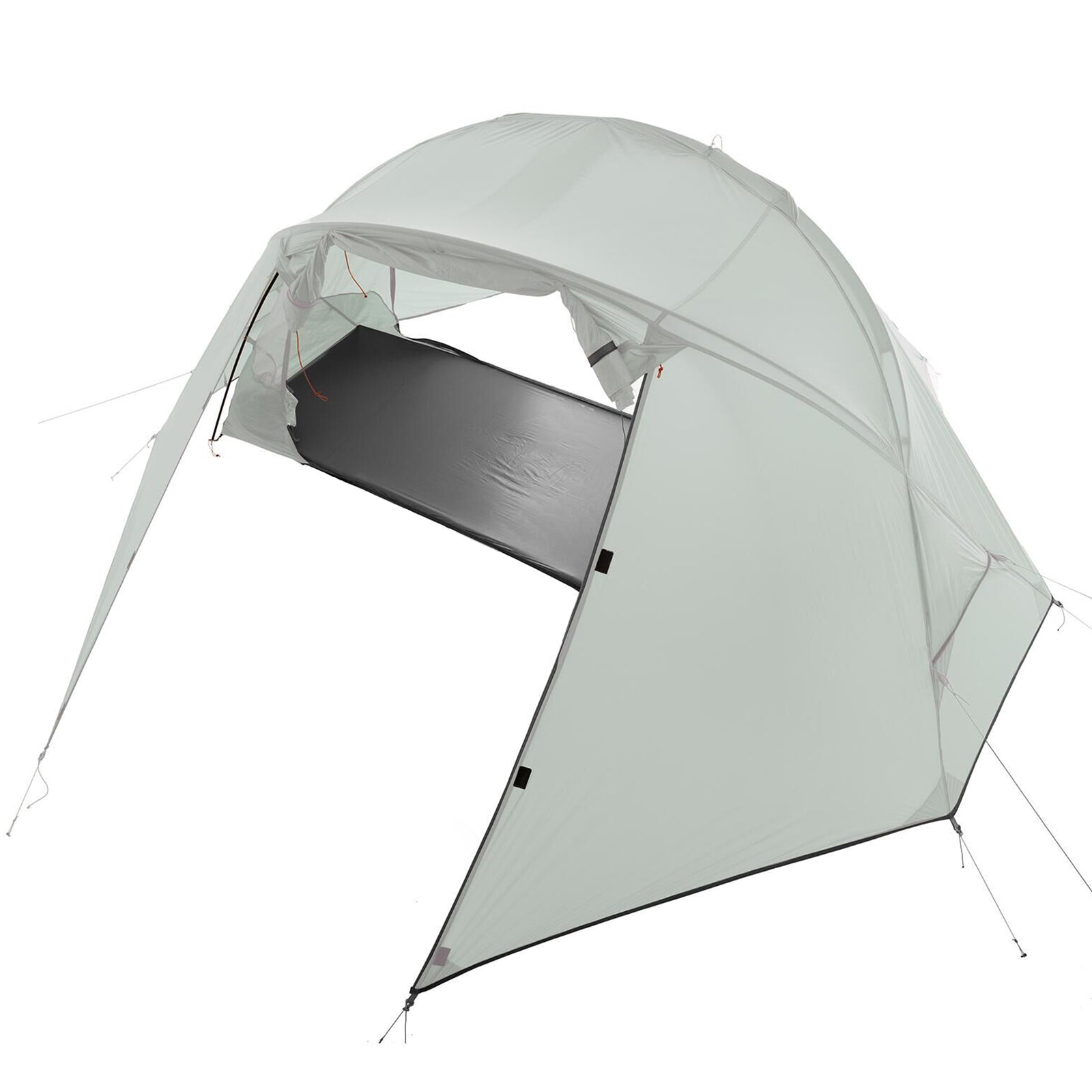 Lightweight Backpacking Tent for 1 Person Double layer Construction I38833