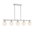 5 Light Island Brushed Nickel Finish Z862