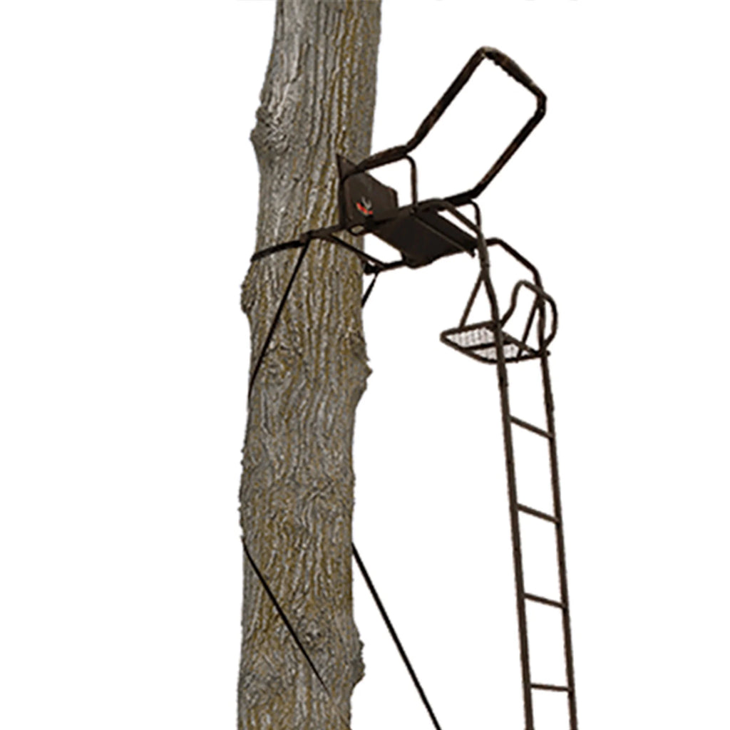 17' Lightweight Portable Hunting Tree Stand Ladder I28676