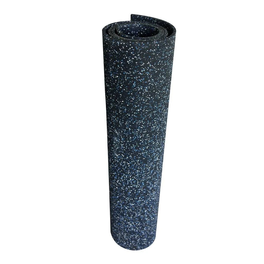 3/16 in. x 4 ft. x 20 ft. Black Rubber Flooring Y2170