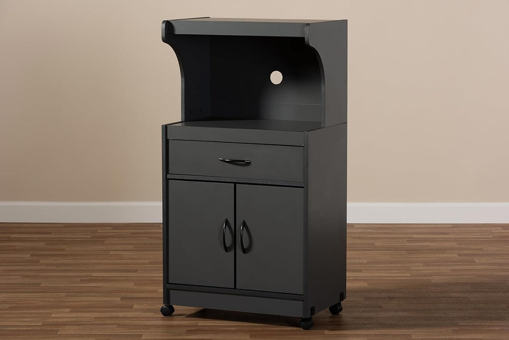 Dark Grey Kitchen Cabinet W7056