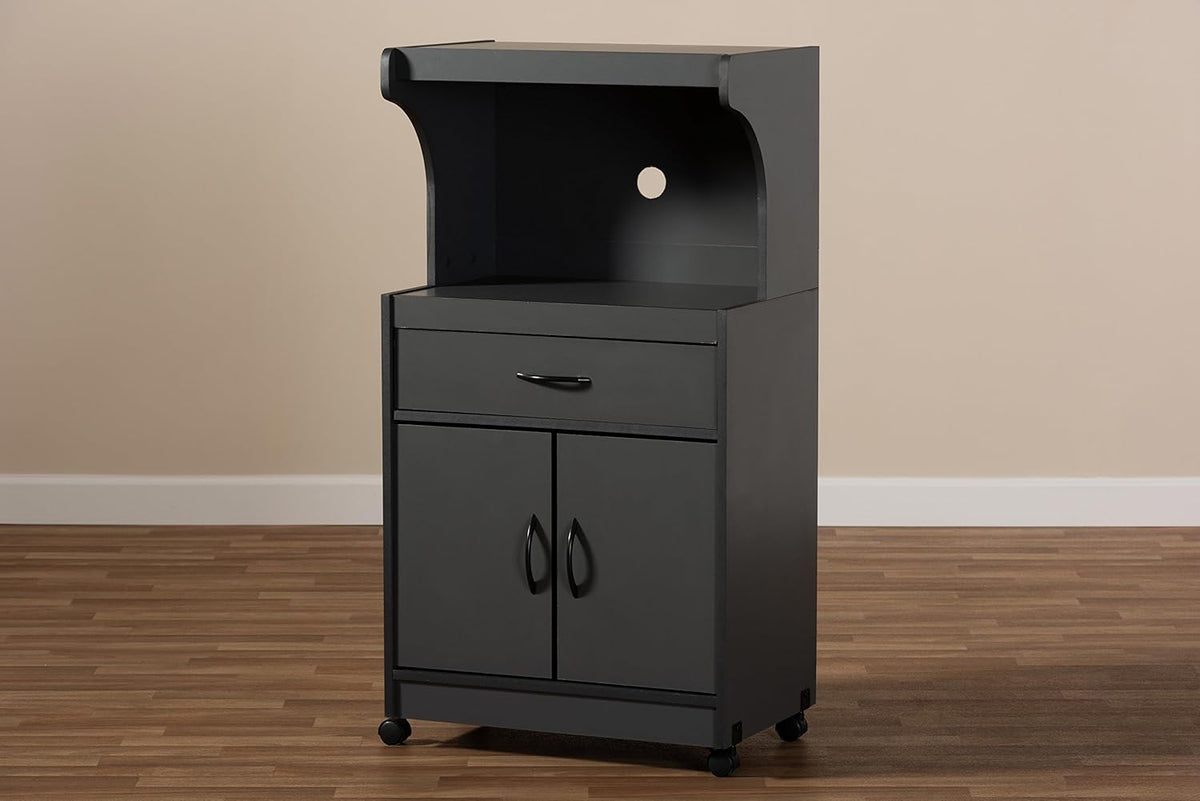 Dark Grey Kitchen Cabinet W7056