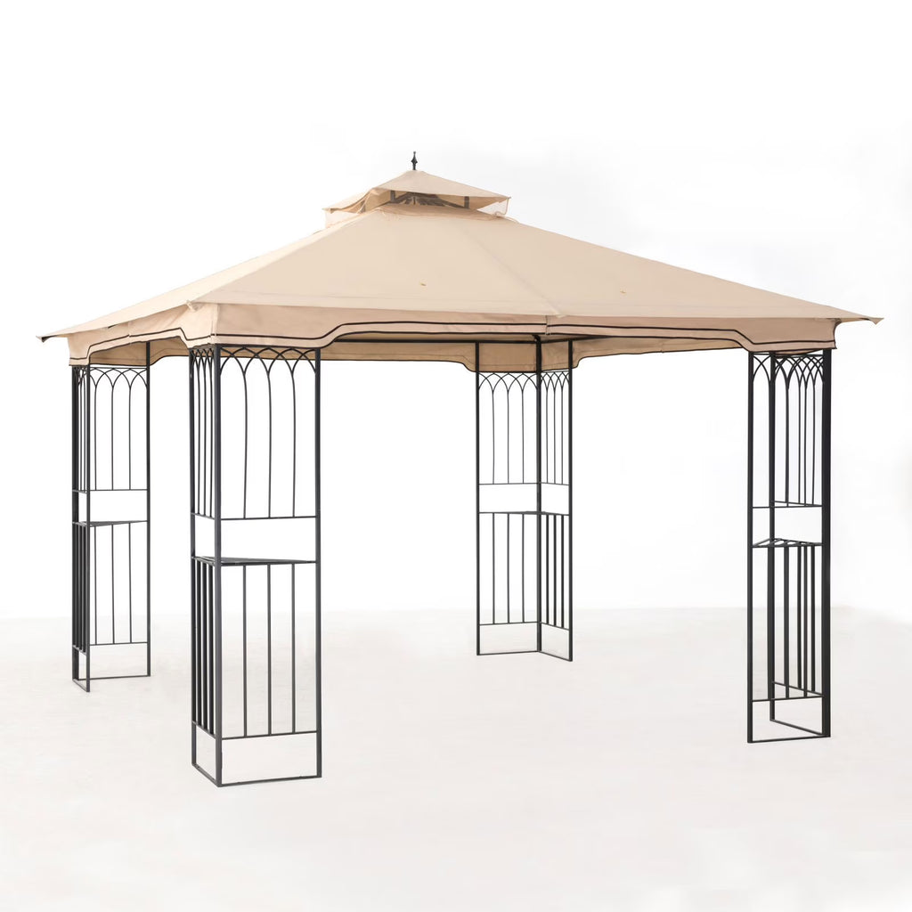 Beige Pop Up Canopy Gazebo W974909