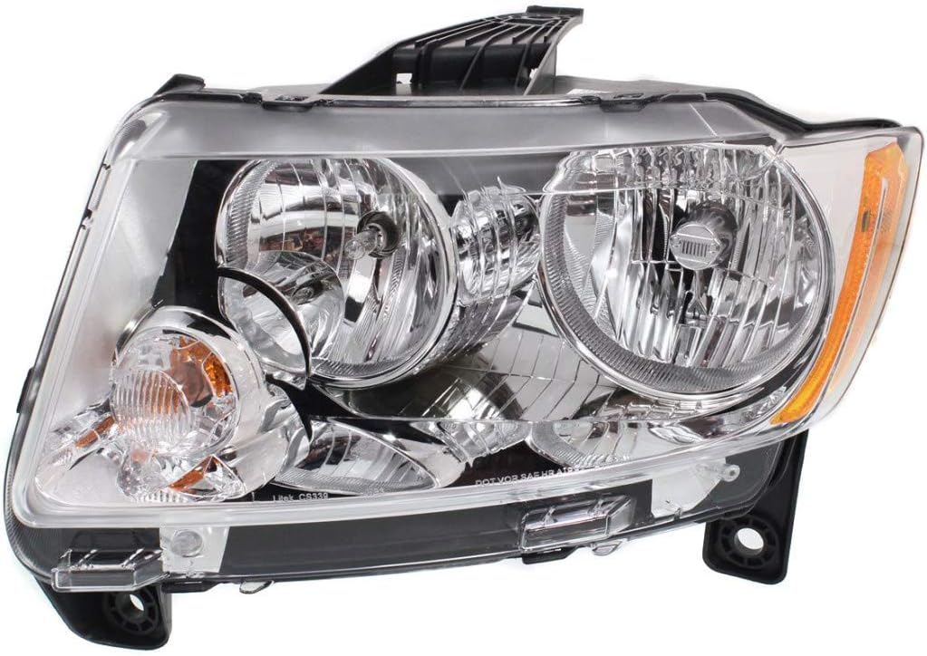 For Jeep Grand Cherokee Headlight 2011 2012 2013 Pair Halogen K51853