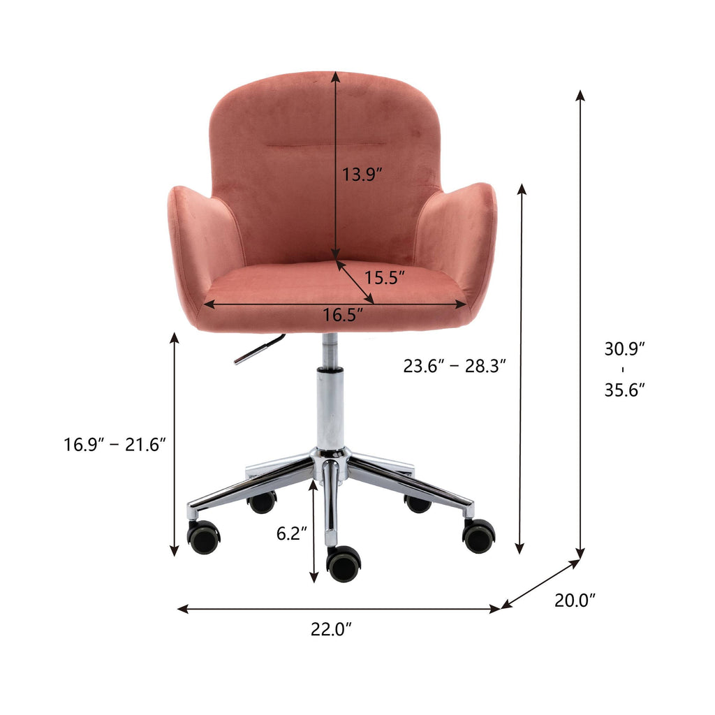 Velvet Swivel Shell Chair Grey R6094