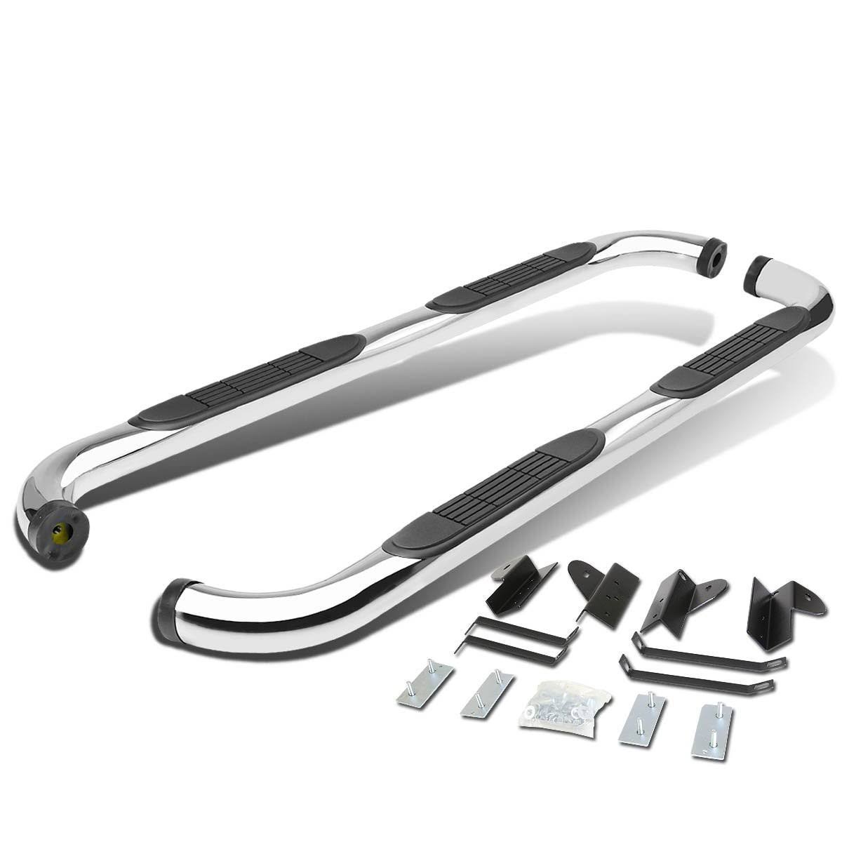 Chrome Stainless Running Board Side Step Nerf Bars E7900