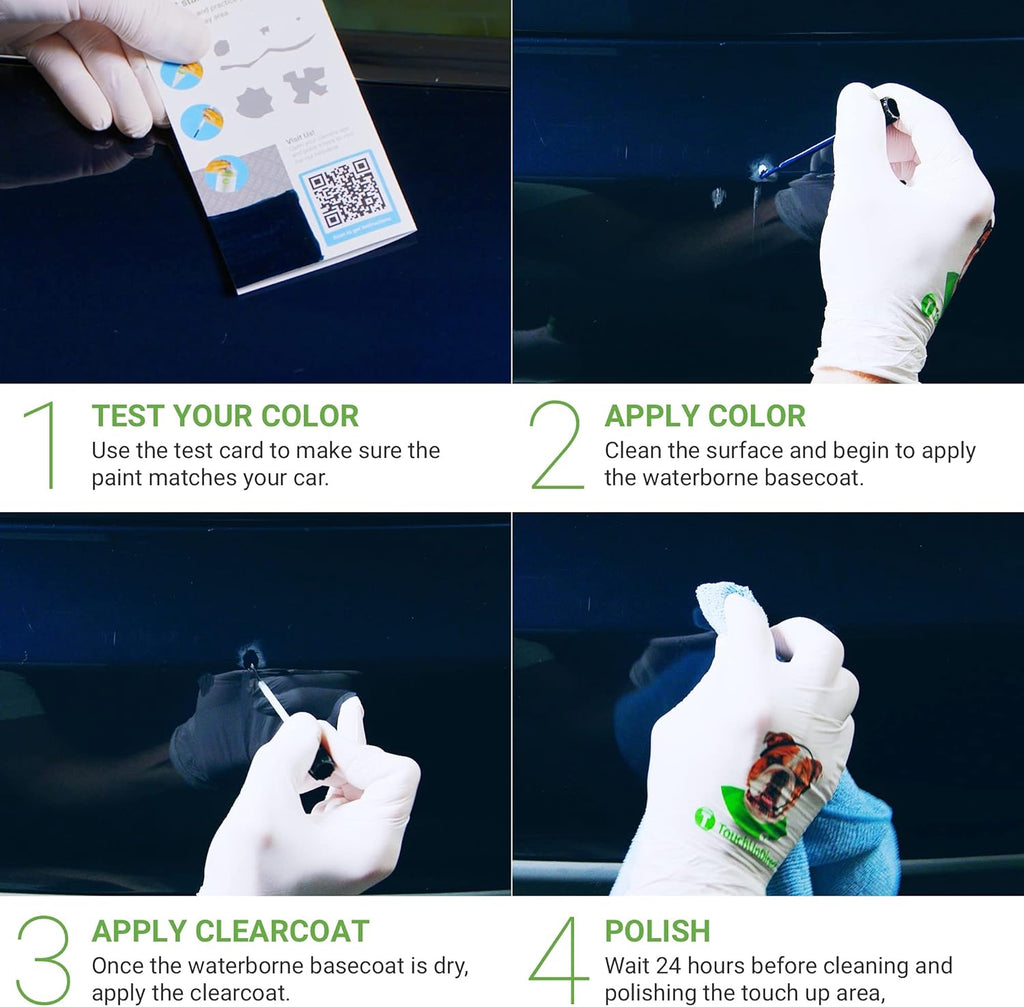 Iridium Metallic Touch Up Paint Combo Pack of 2 G436