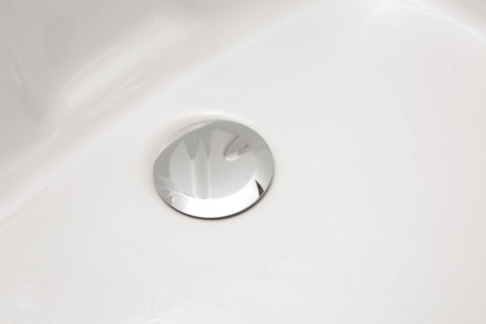 Chrome Cable Operated Waste and Overflow Drain D629405