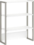 White Bookcase Hutch L2279