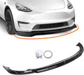 Glossy Black Front Bumper Lip Splitter for Tesla Model Y U418
