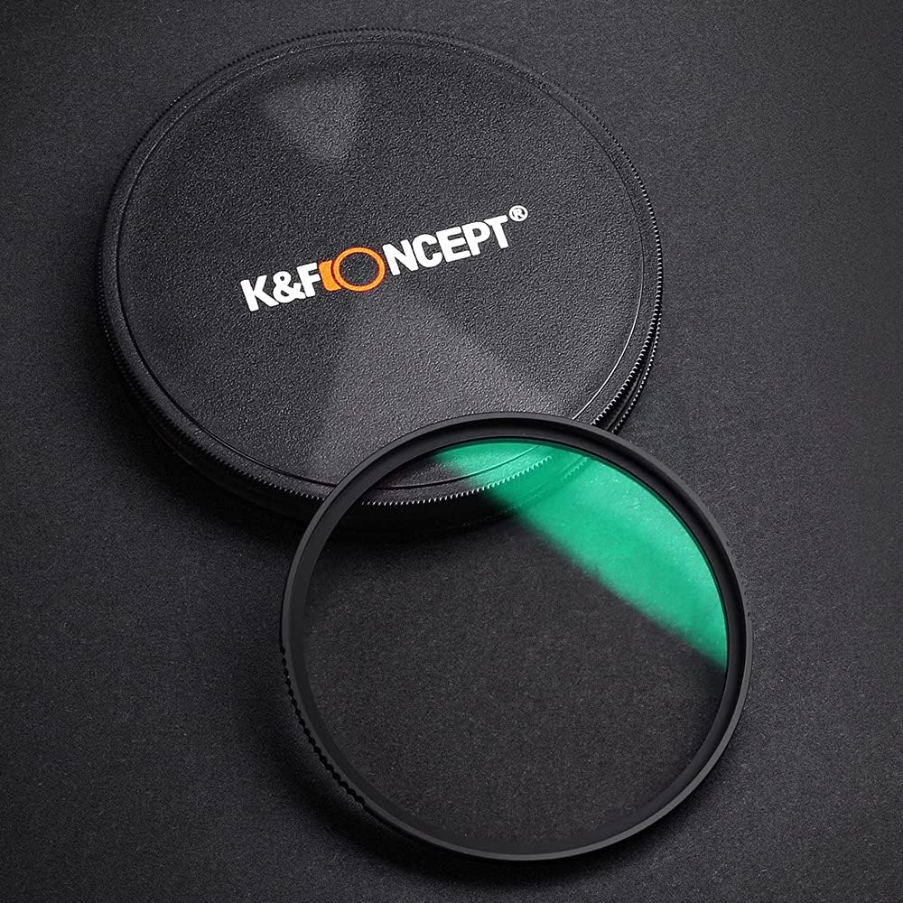 72mm Black Diffusion 1/2 Filter with 28 Multi-Layer Coatings Waterproof for Camera Lens Pack of 2 K61948