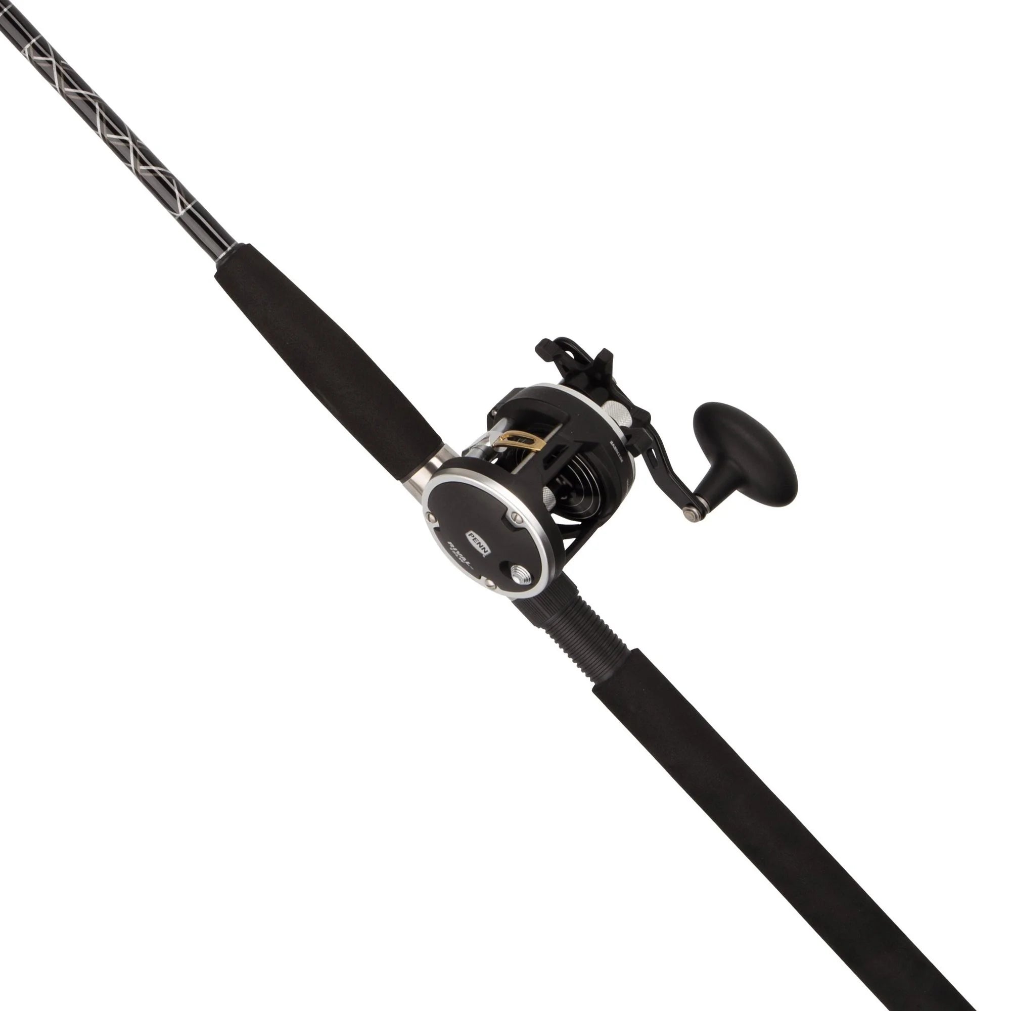 7' Rival Level Wind Fishing Rod and Reel Combo Y252