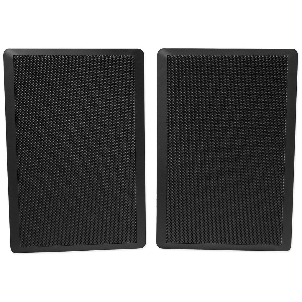 6000W 6-Zone Bluetooth Receiver with 8 Slim Wall Speakers and 4 RockSlim Black Speakers L312694