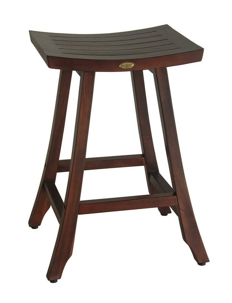 Teak Brown Bar Stool R472818