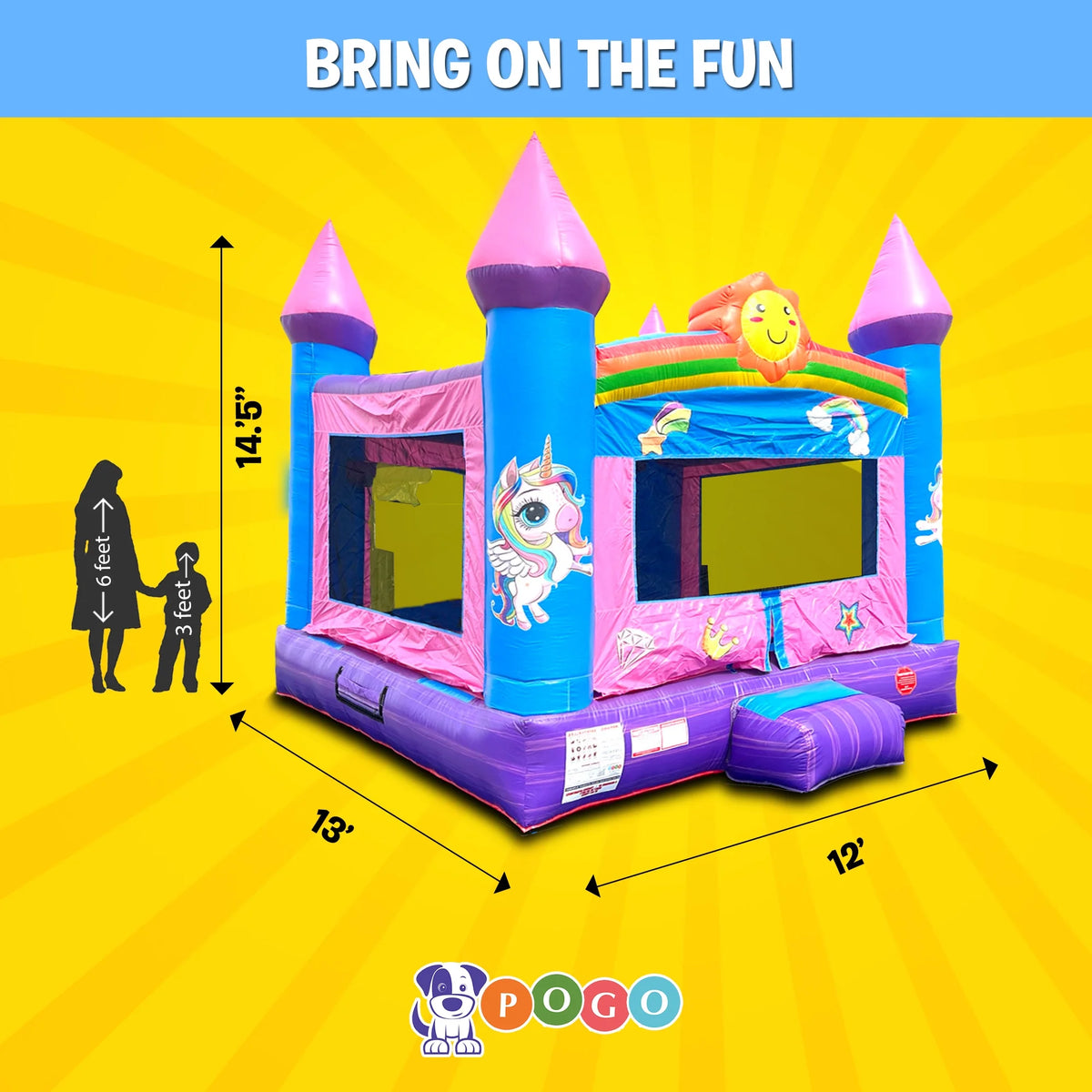 Inflatable Bounce House P4302