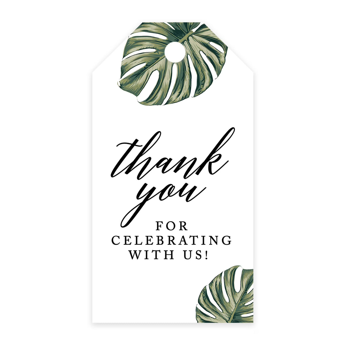 100-Pk Cardstock Gift Tags H401640