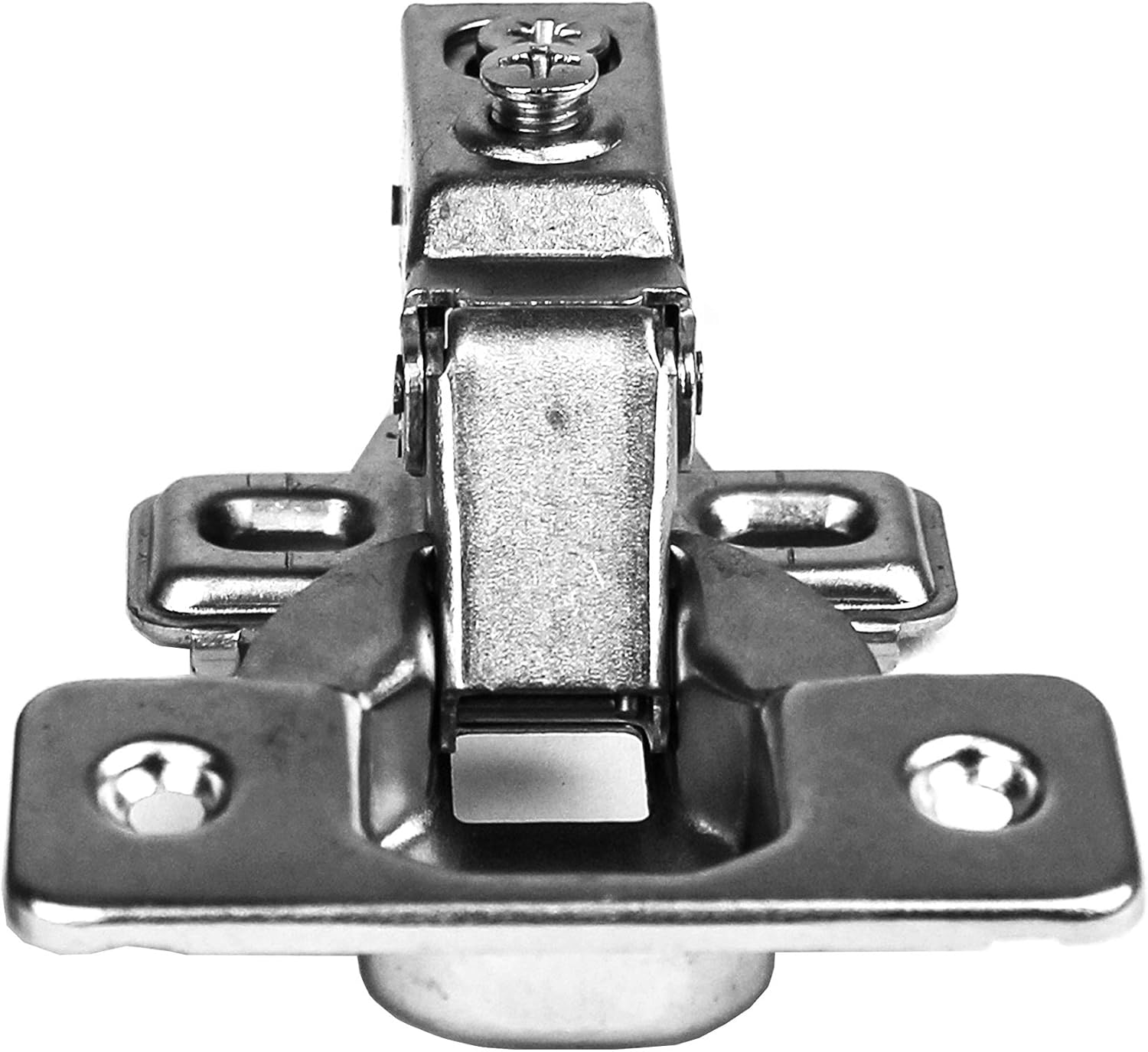 30 Pieces 3/8 inch Overlay Soft Closing Concealed Cabinet Door Hinges with Screws O43776