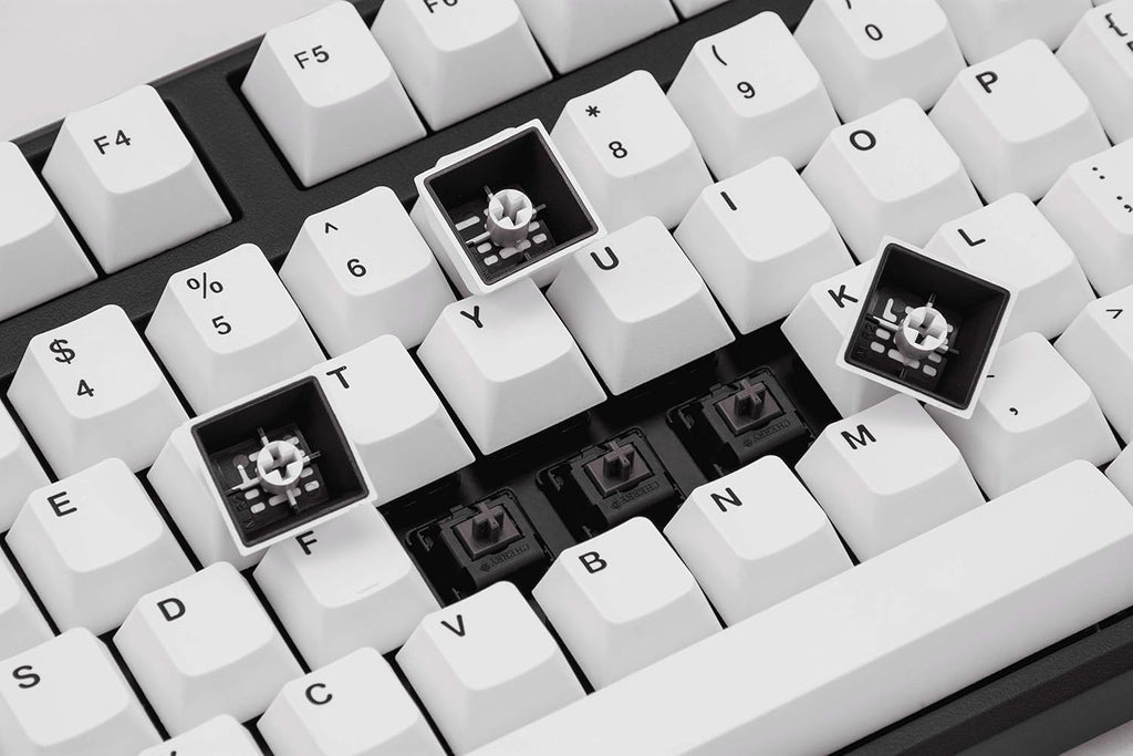 White OEM Profile 108 Keys PBT Keycaps with 6.25U Space Bar K456