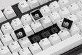 White OEM Profile 108 Keys PBT Keycaps with 6.25U Space Bar K456