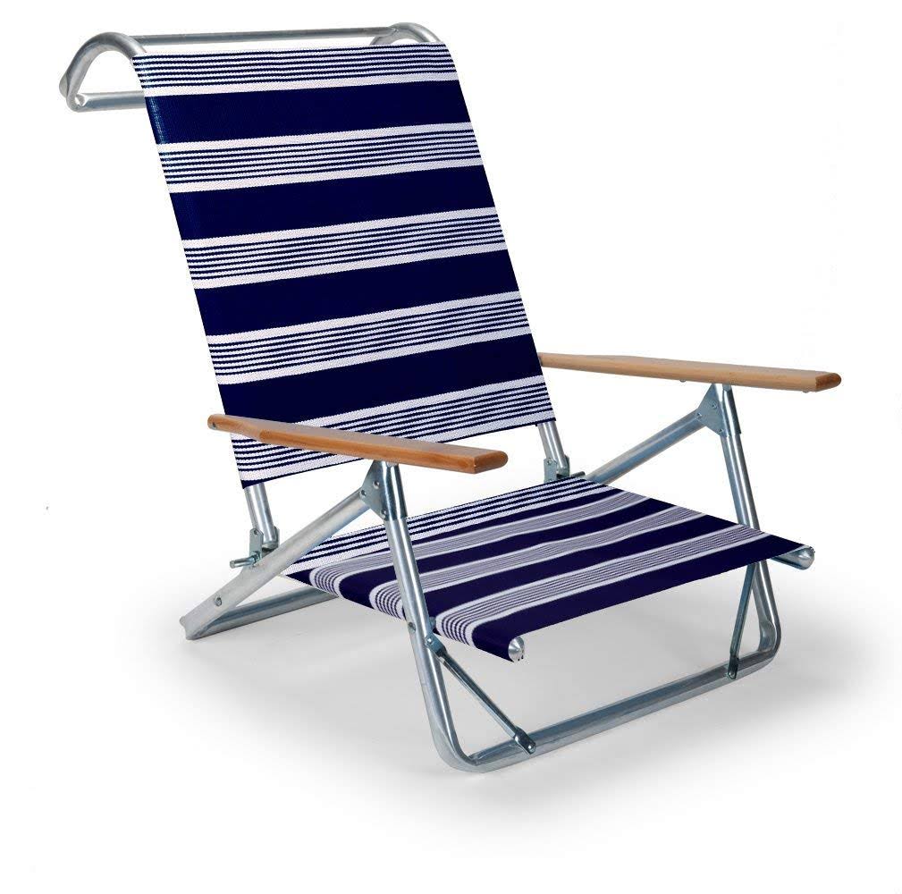 Night Mini-Sun Chaise Folding Beach Arm Chair N17096