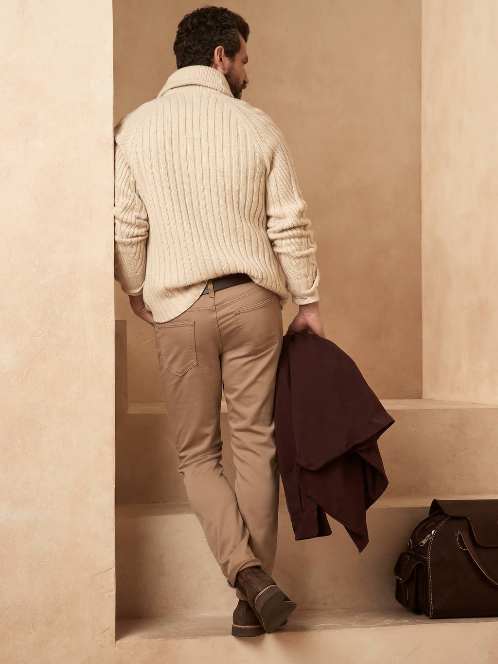 Skinny Traveler Pant Khaki Tall Size 35W 36L P18073