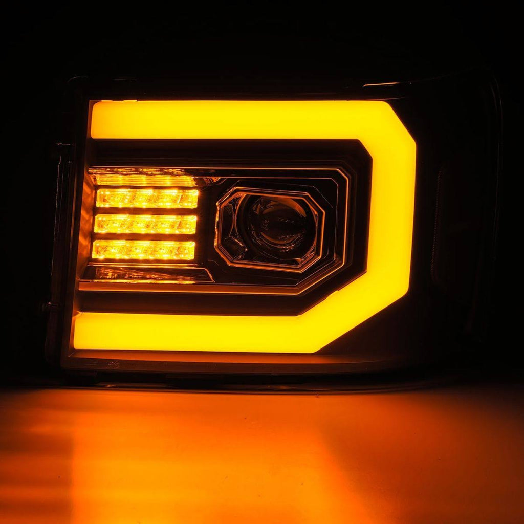 Projector Headlights Black D153