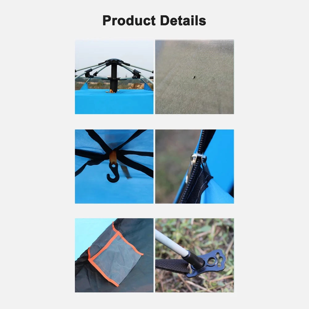 Automatic Quick Open Double Layer Camping Tent A55877