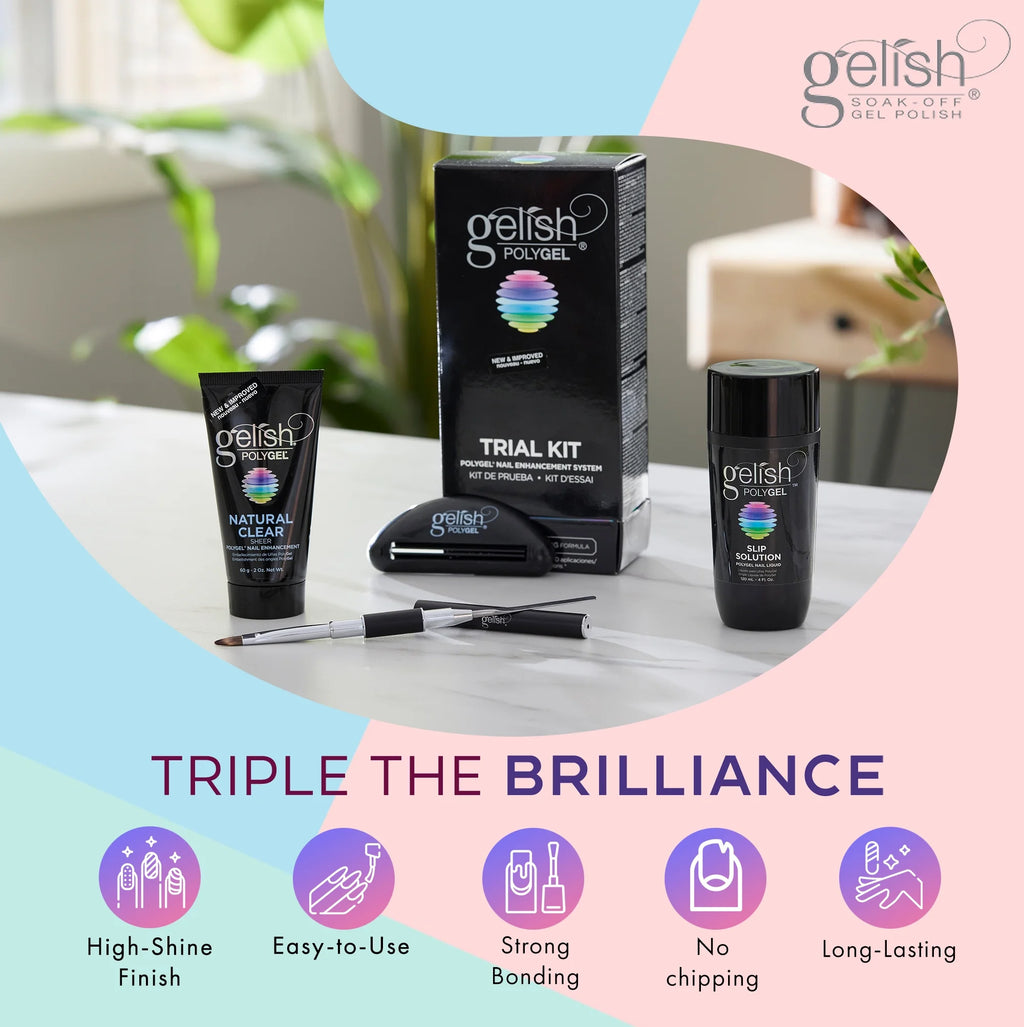 PolyGel Trial Kit & Trio Gel Polish Essentials E2787