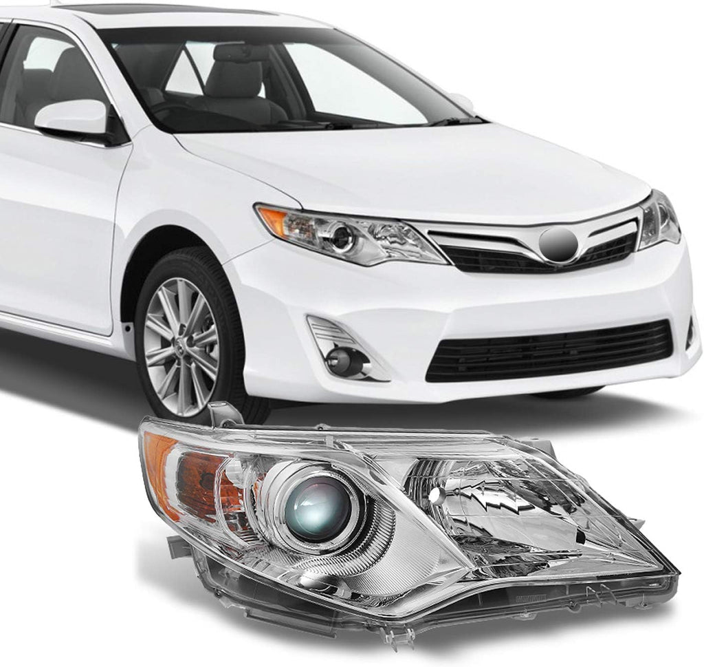 Chrome Clear Projector Headlight Passenger Right Side J33015