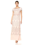 Beaded Blouson Gown J905