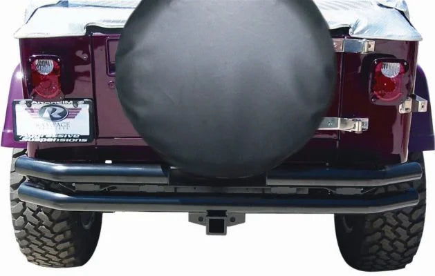 Black Double Tube Rear Bumper R754841