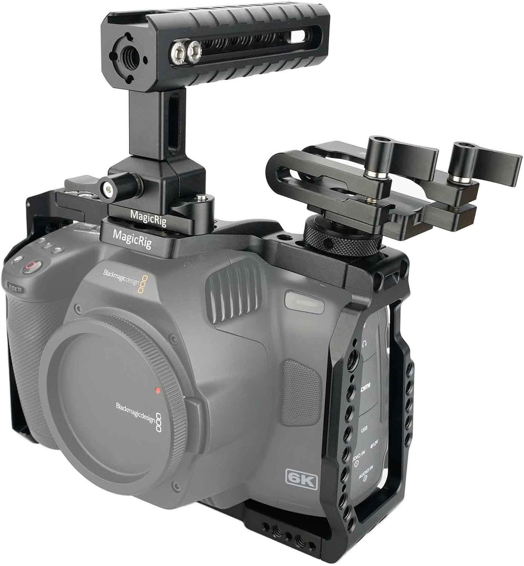 Camera Full Cage with NATO Rail and Top Handle O4857
