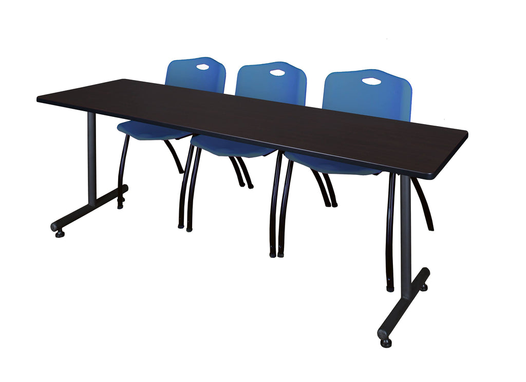 Kobe Training Table with 2 Stack Chairs B43802