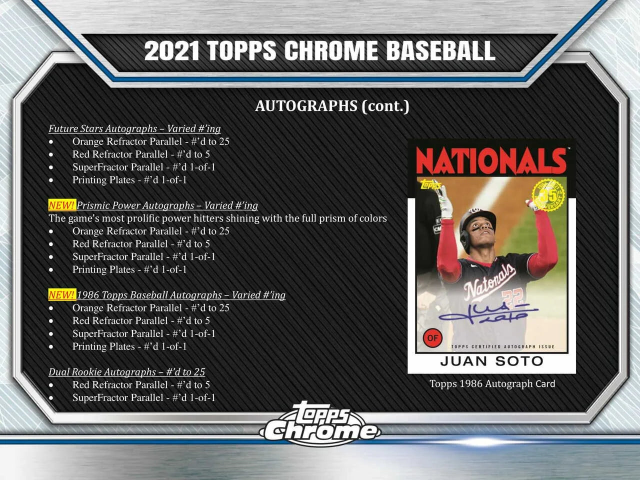 2021 Topps Chrome Baseball Hobby T828
