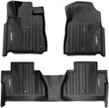 Black TPE Floor Liners for Toyota Tundra CrewMax Cab W1332