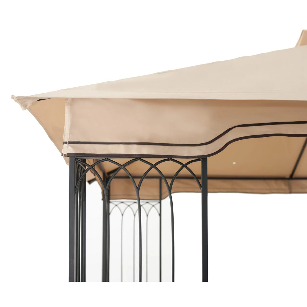 Beige Pop Up Canopy Gazebo W974909
