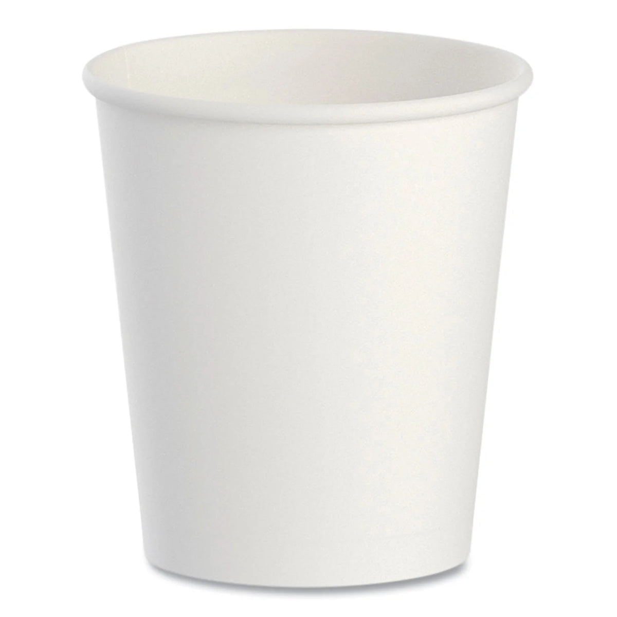 White Paper Water Cups, 3 oz, 100/Bag S86766